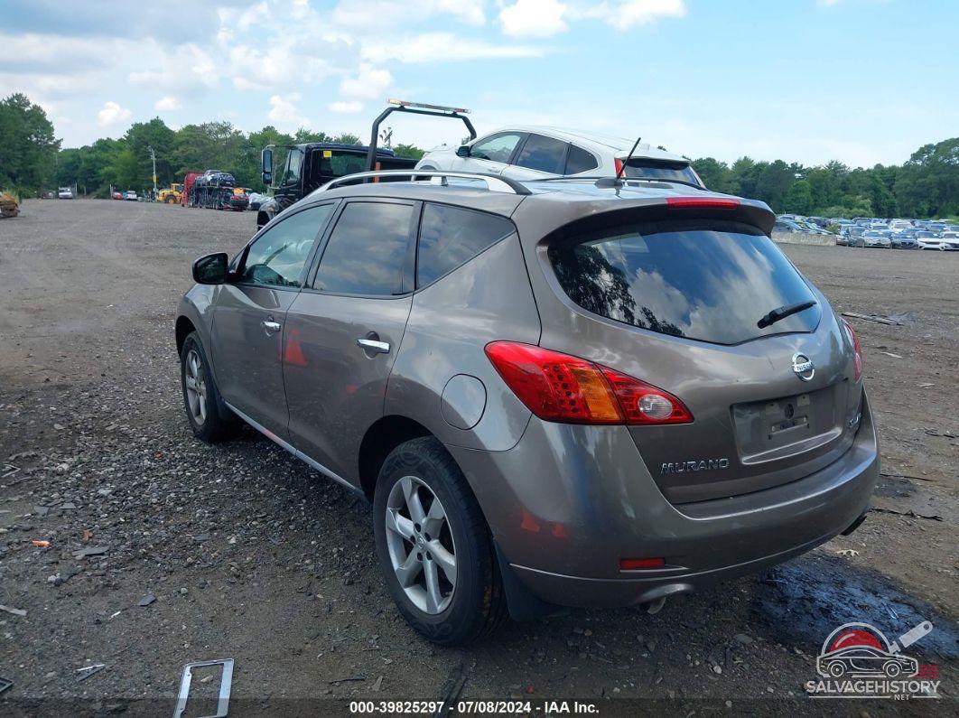 JN8AZ18W19W210047 2009 NISSAN MURANO photo no. 3
