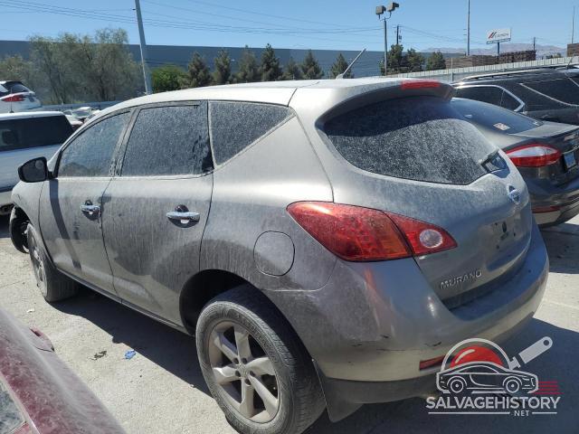 JN8AZ1MU2AW005166 2010 NISSAN MURANO photo no. 2