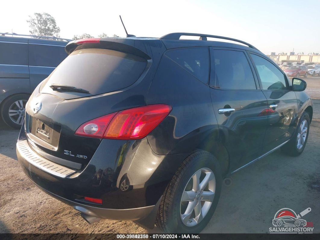 JN8AZ1MW4AW121972 2010 NISSAN MURANO photo no. 4