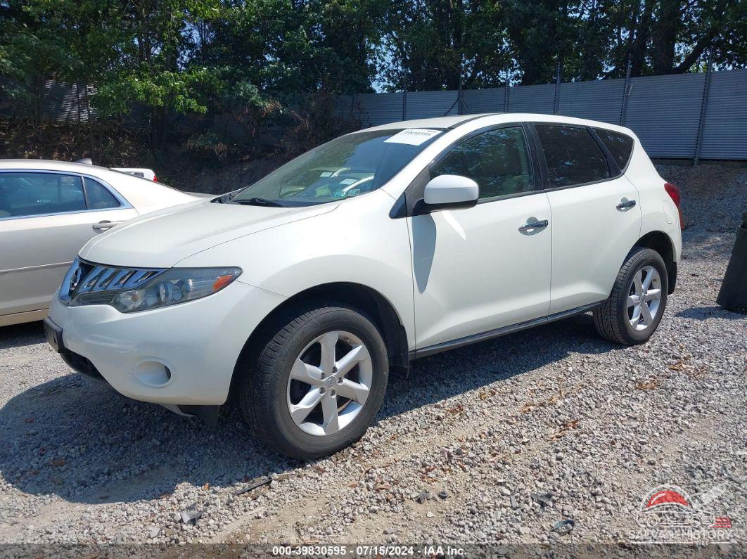 JN8AZ1MW7AW110772 2010 NISSAN MURANO photo no. 2