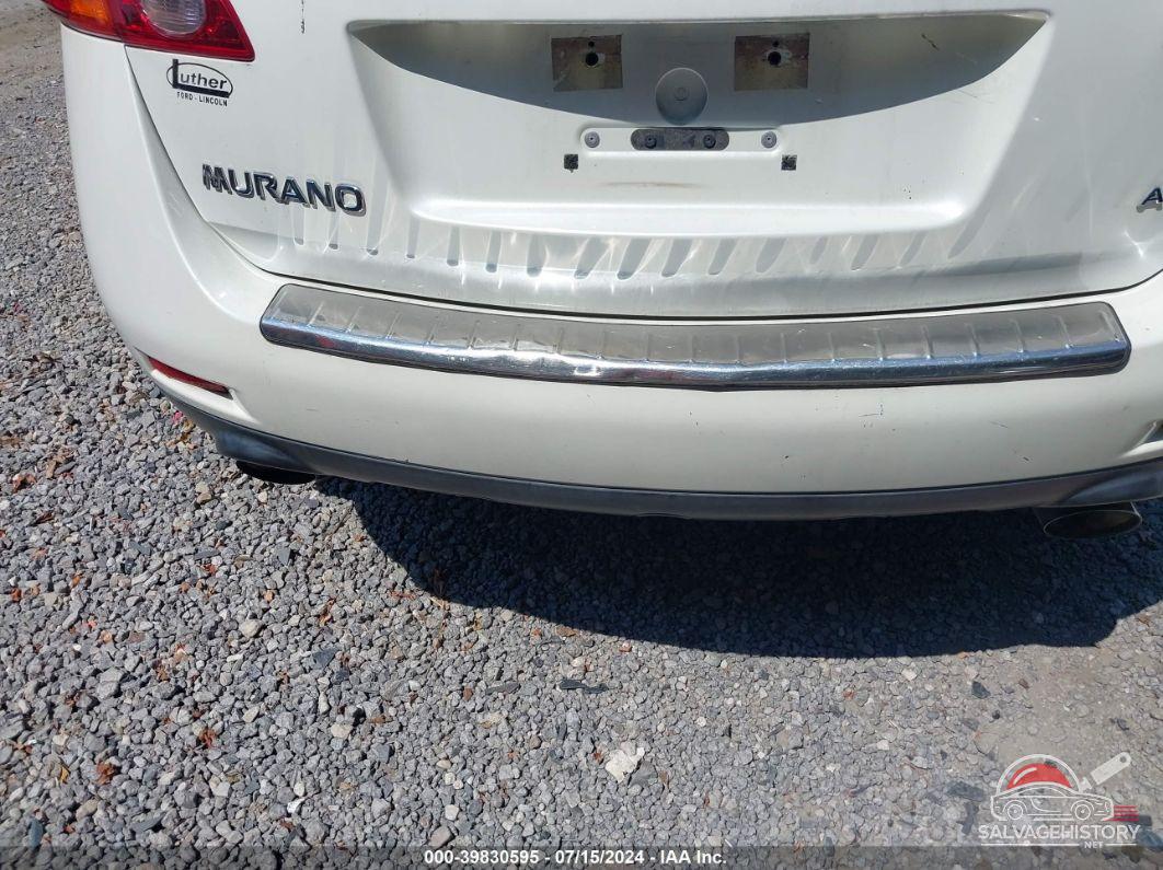 JN8AZ1MW7AW110772 2010 NISSAN MURANO photo no. 6