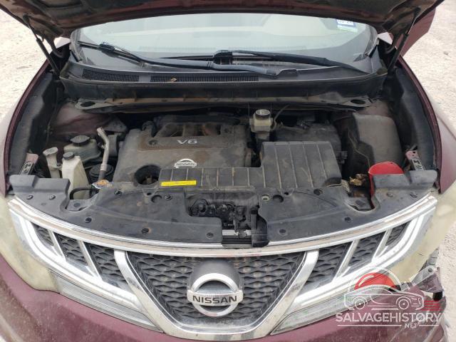 JN8AZ1MU5CW113252 2012 NISSAN MURANO photo no. 12