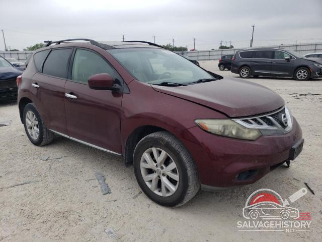 JN8AZ1MU5CW113252 2012 NISSAN MURANO photo no. 4