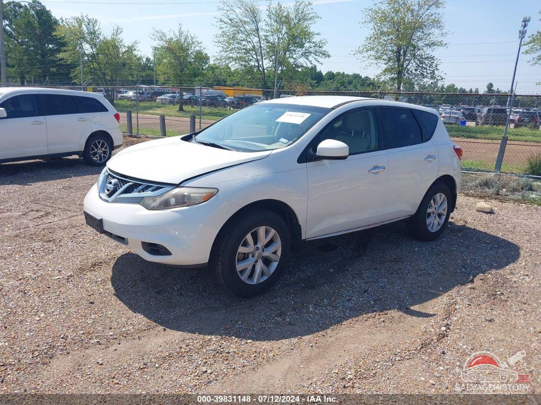 JN8AZ1MU9CW121726 2012 NISSAN MURANO photo no. 2