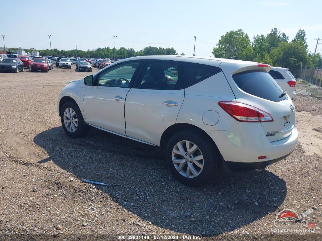 JN8AZ1MU9CW121726 2012 NISSAN MURANO photo no. 3