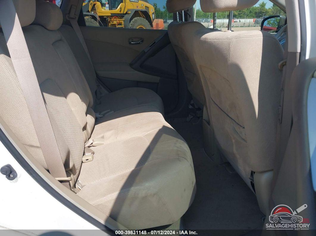 JN8AZ1MU9CW121726 2012 NISSAN MURANO photo no. 8