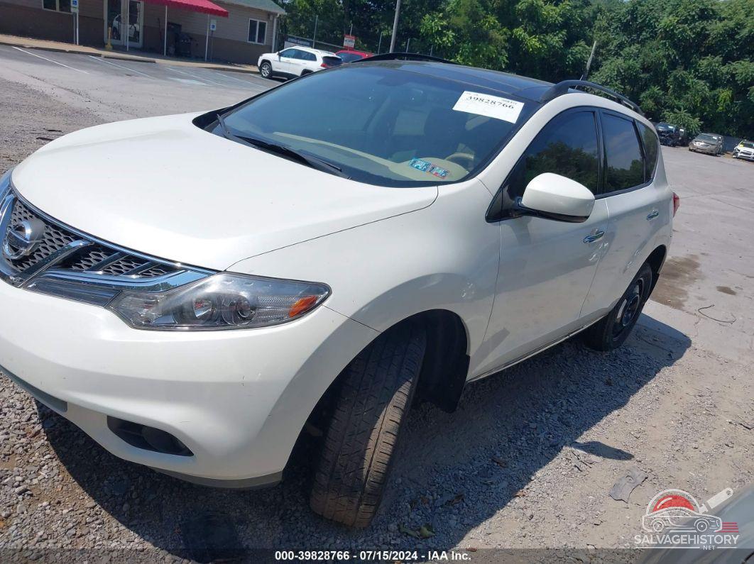 JN8AZ1MW2CW216016 2012 NISSAN MURANO photo no. 2