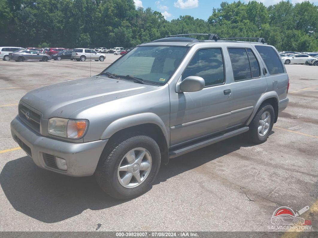 JN8DR09Y61W608270 2001 NISSAN PATHFINDER photo no. 2
