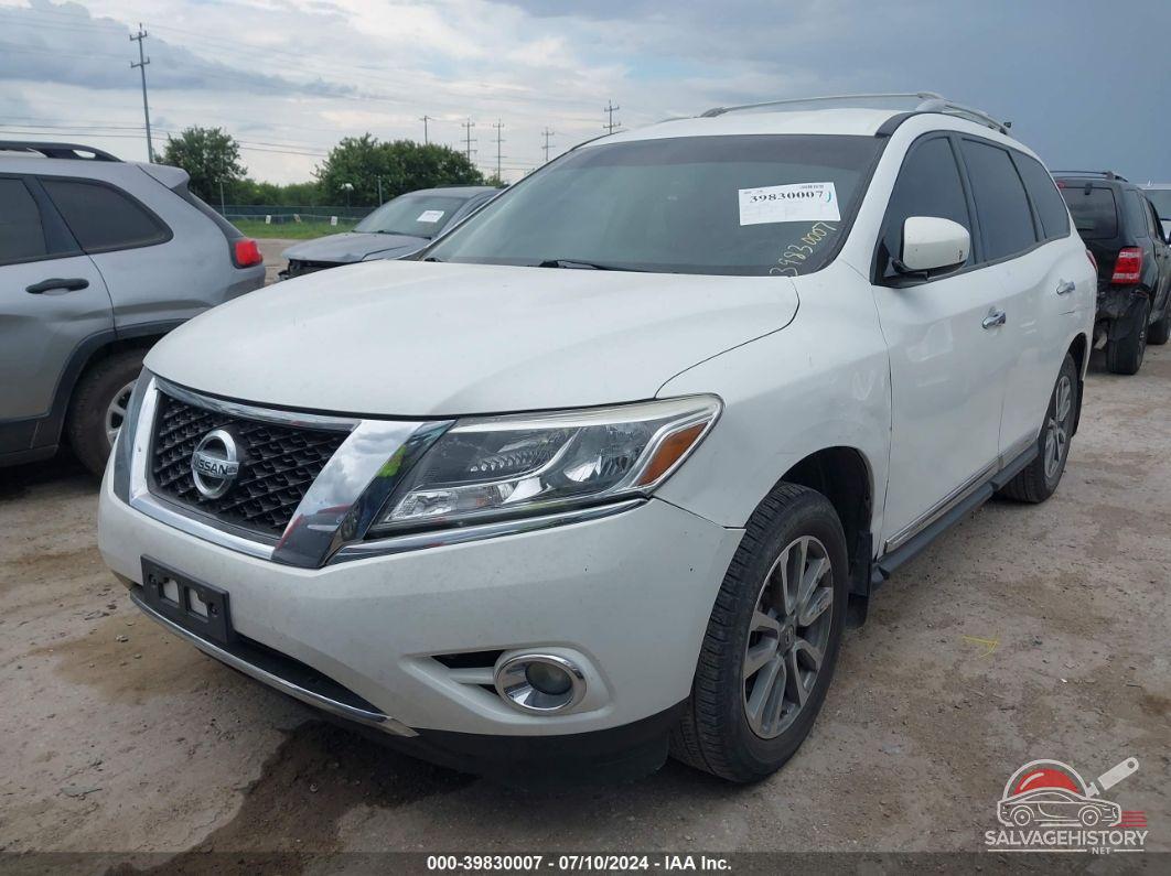 5N1AR2MN6DC684645 2013 NISSAN PATHFINDER photo no. 2