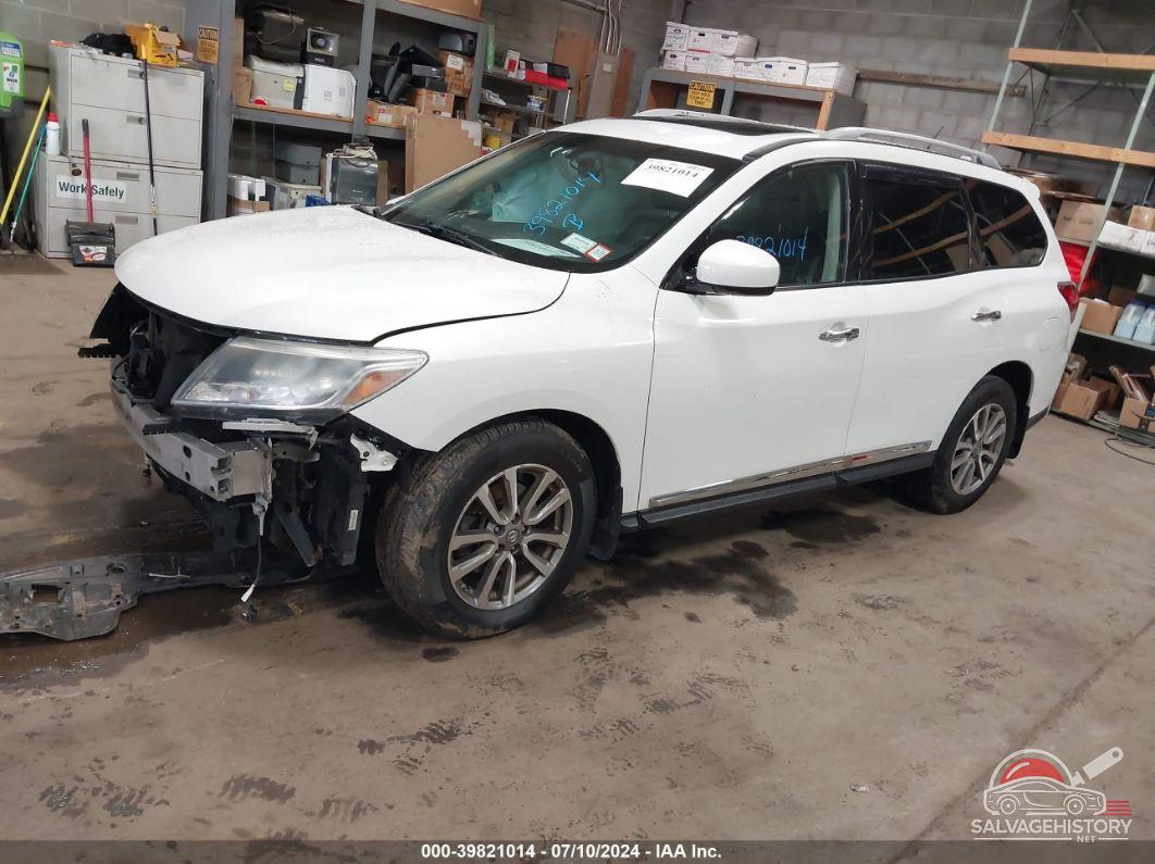 5N1AR2MM7EC673534 2014 NISSAN PATHFINDER photo no. 2