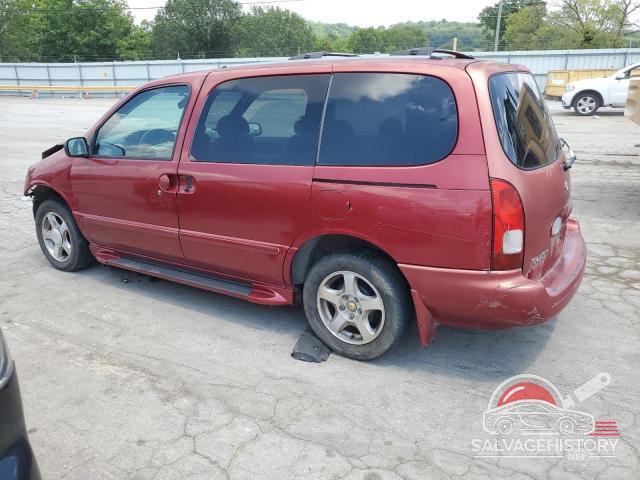 4N2ZN15T51D825475 2001 NISSAN QUEST photo no. 2