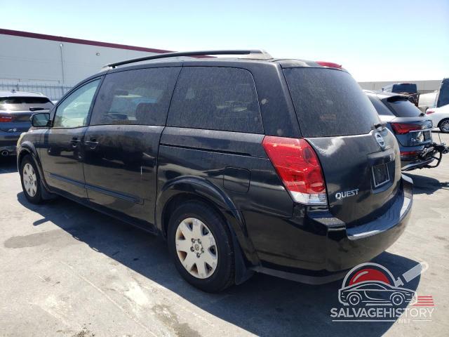 5N1BV28U15N134597 2005 NISSAN QUEST photo no. 2