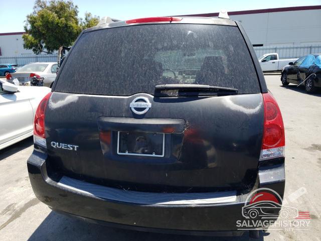 5N1BV28U15N134597 2005 NISSAN QUEST photo no. 6