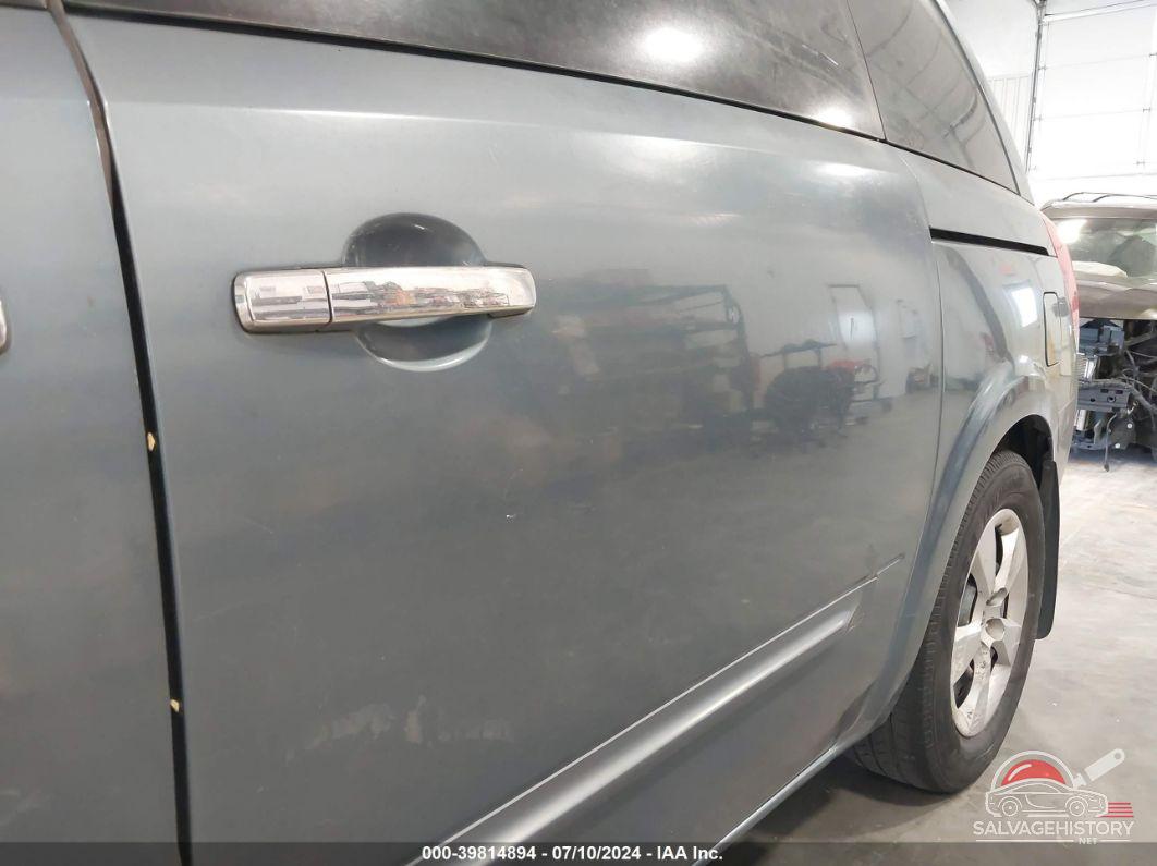 5N1BV28UX9N100356 2009 NISSAN QUEST photo no. 6