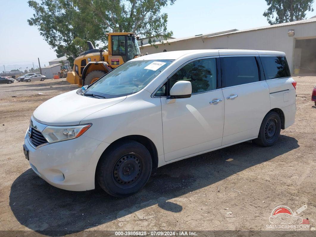 JN8AE2KP3C9033297 2012 NISSAN QUEST photo no. 2