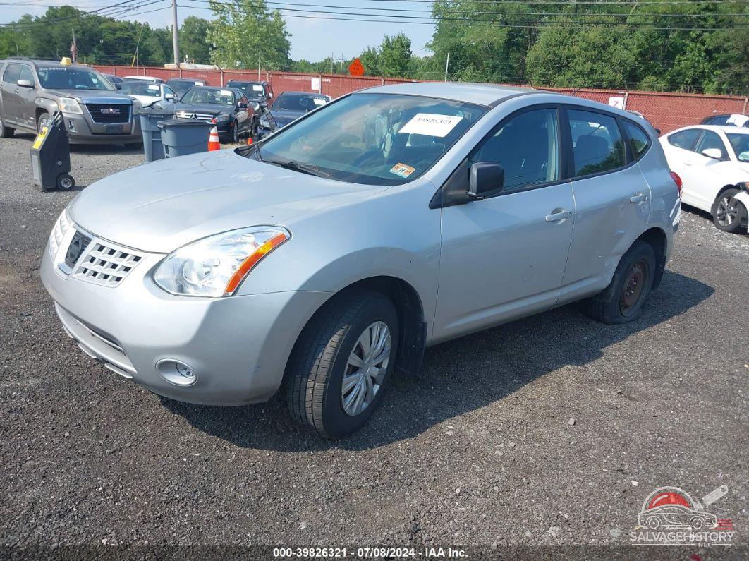 JN8AS58V69W443019 2009 NISSAN ROGUE photo no. 2
