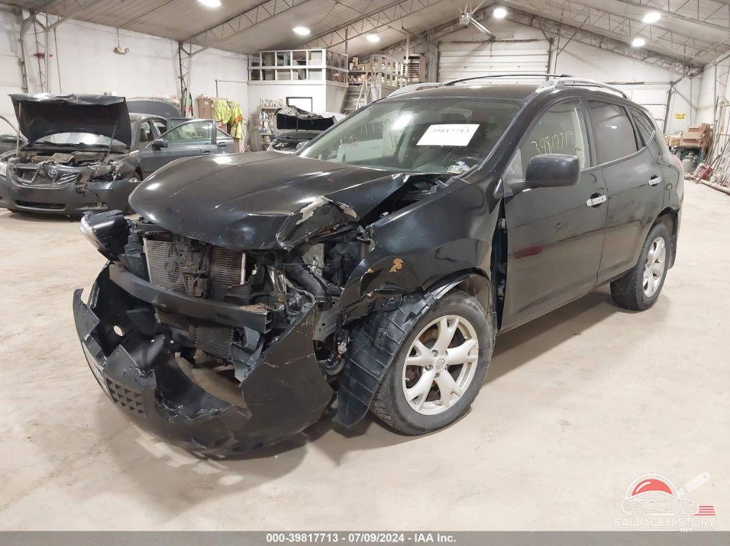 JN8AS5MV6AW136797 2010 NISSAN ROGUE photo no. 2