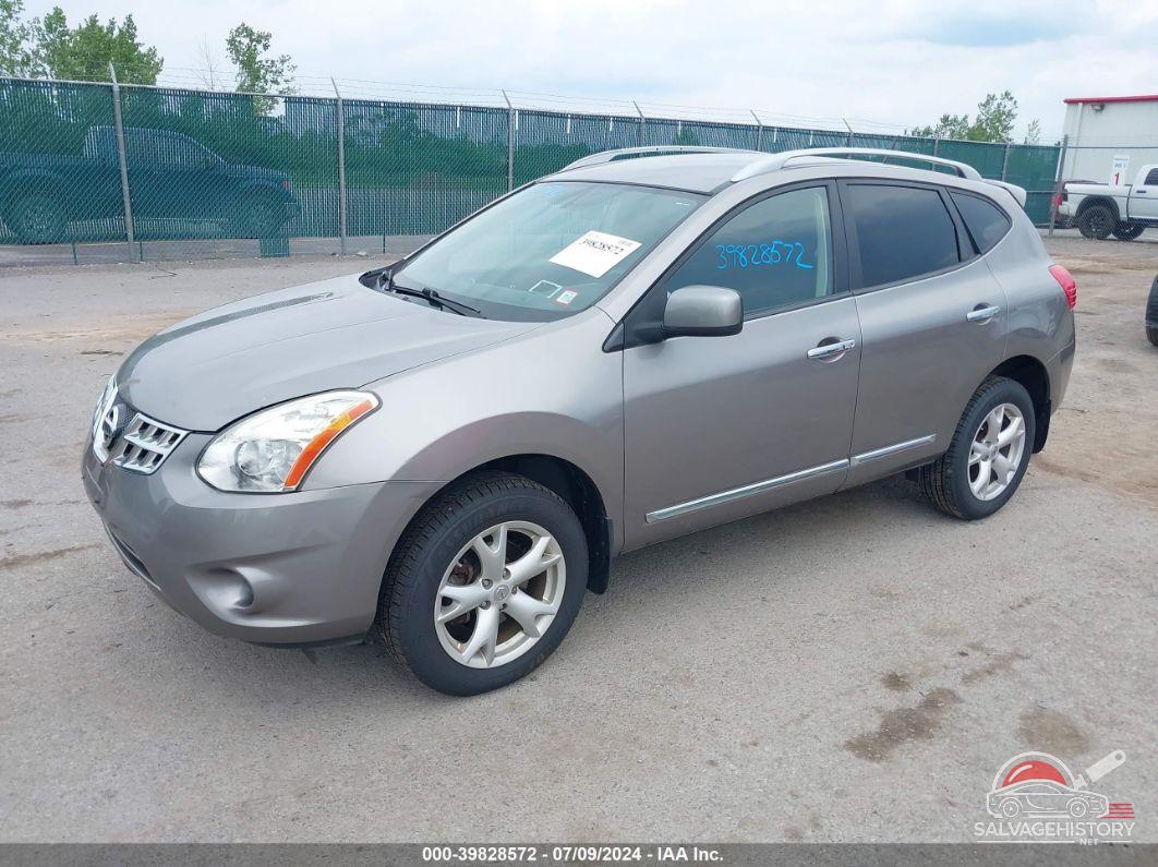 JN8AS5MV5BW690673 2011 NISSAN ROGUE photo no. 2