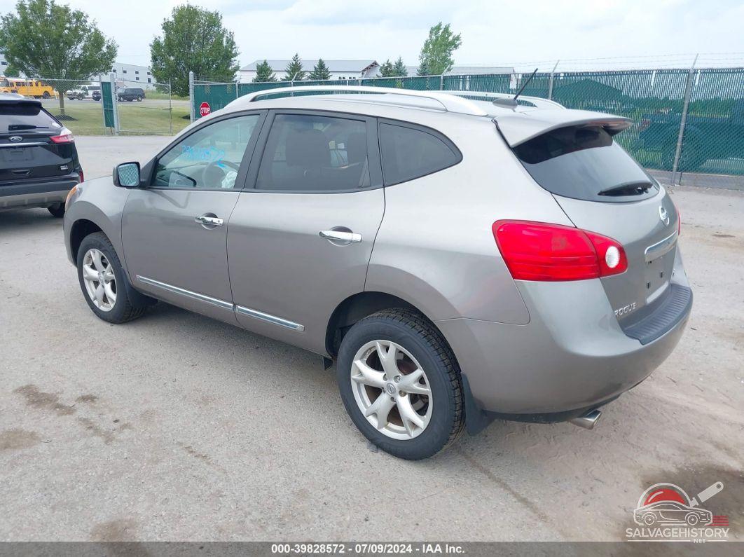 JN8AS5MV5BW690673 2011 NISSAN ROGUE photo no. 3