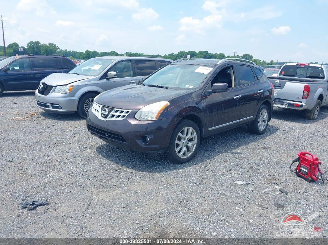 JN8AS5MVXBW287157 2011 NISSAN ROGUE photo no. 2