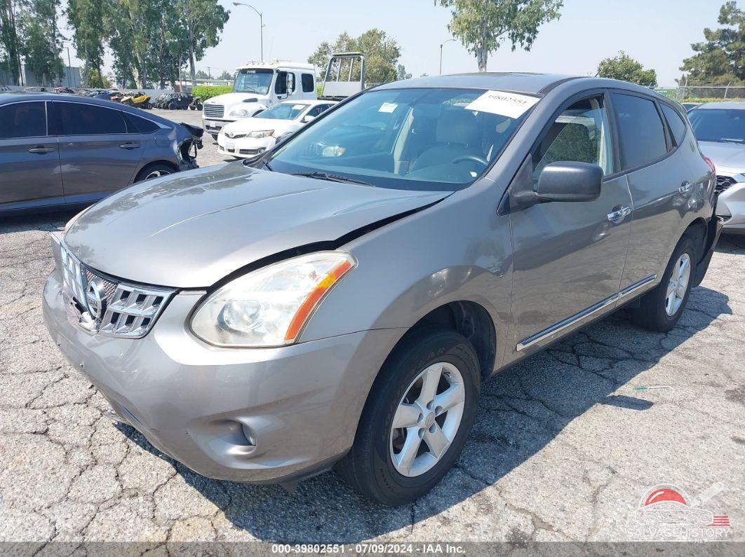 JN8AS5MT0CW289077 2012 NISSAN ROGUE photo no. 2