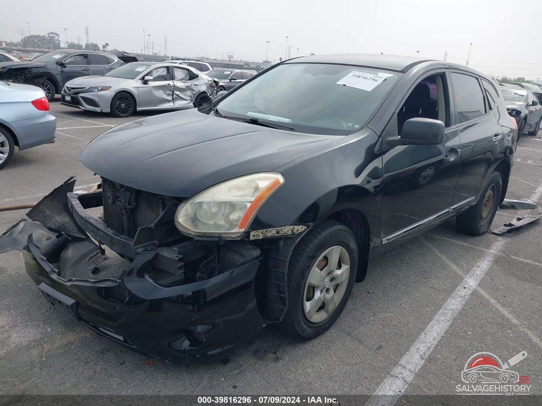 JN8AS5MT9CW613787 2012 NISSAN ROGUE photo no. 2
