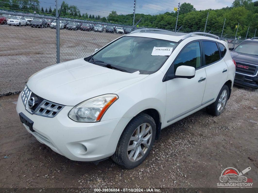JN8AS5MV8CW378087 2012 NISSAN ROGUE photo no. 2