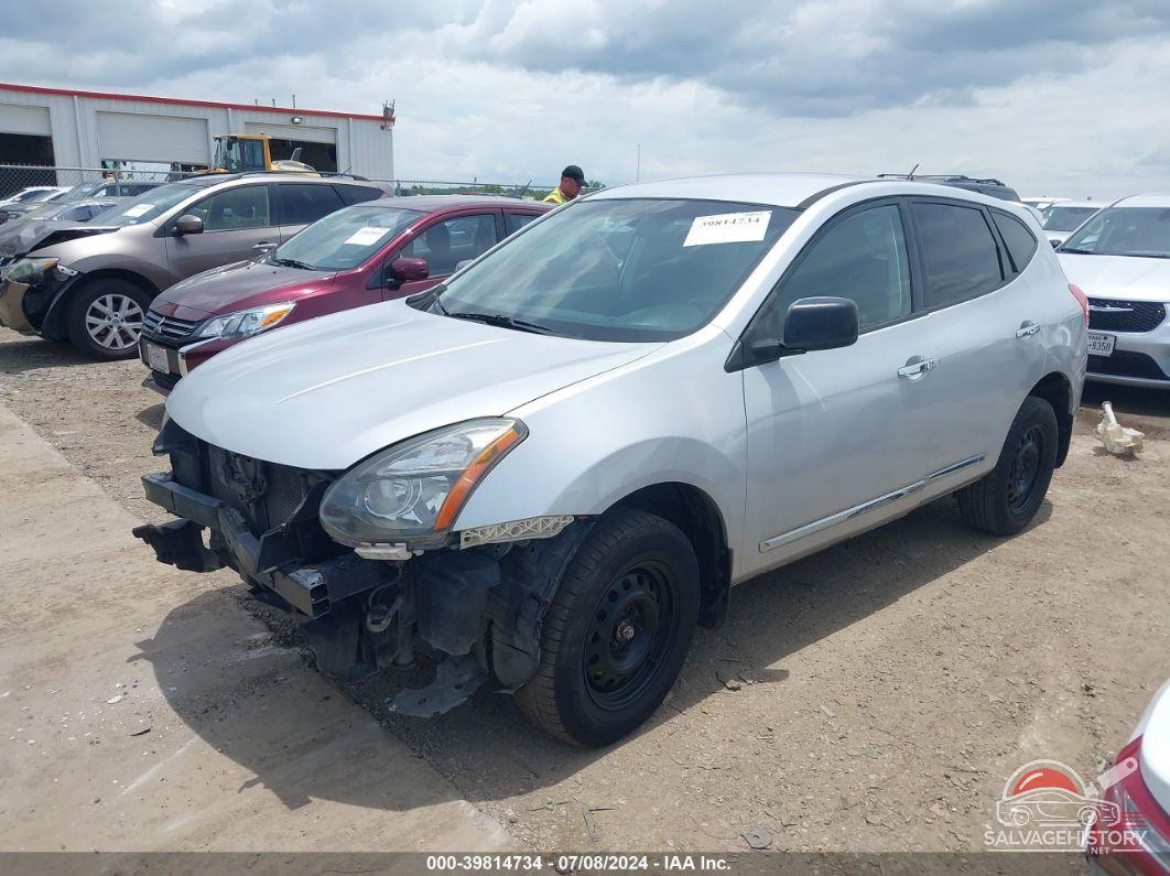 JN8AS5MVXCW700888 2012 NISSAN ROGUE photo no. 2