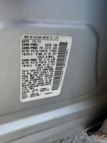 JN8AS5MT1DW039624 2013 NISSAN ROGUE photo no. 13