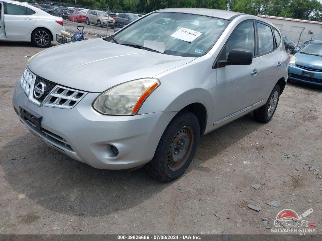 JN8AS5MV0DW133298 2013 NISSAN ROGUE photo no. 2