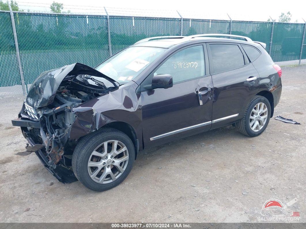 JN8AS5MV1DW132564 2013 NISSAN ROGUE photo no. 2