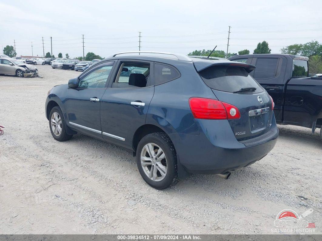JN8AS5MV1DW619148 2013 NISSAN ROGUE photo no. 3