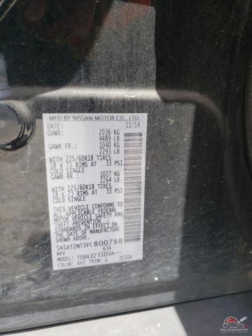 5N1AT2MT3FC800788 2015 NISSAN ROGUE photo no. 13