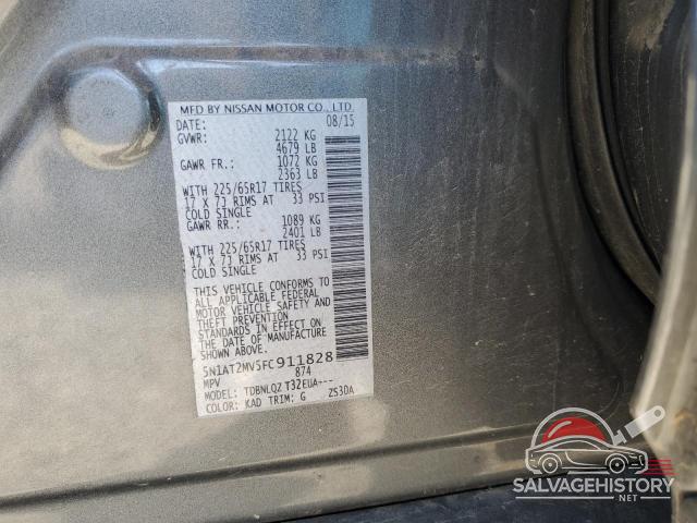 5N1AT2MV5FC911828 2015 NISSAN ROGUE photo no. 13
