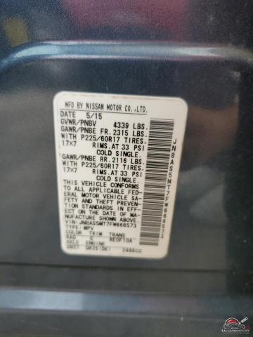 JN8AS5MT7FW666573 2015 NISSAN ROGUE photo no. 12