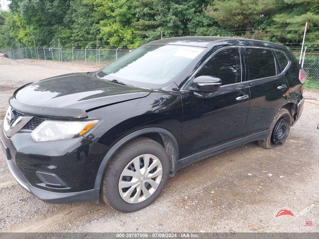 KNMAT2MV3FP591552 2015 NISSAN ROGUE photo no. 2