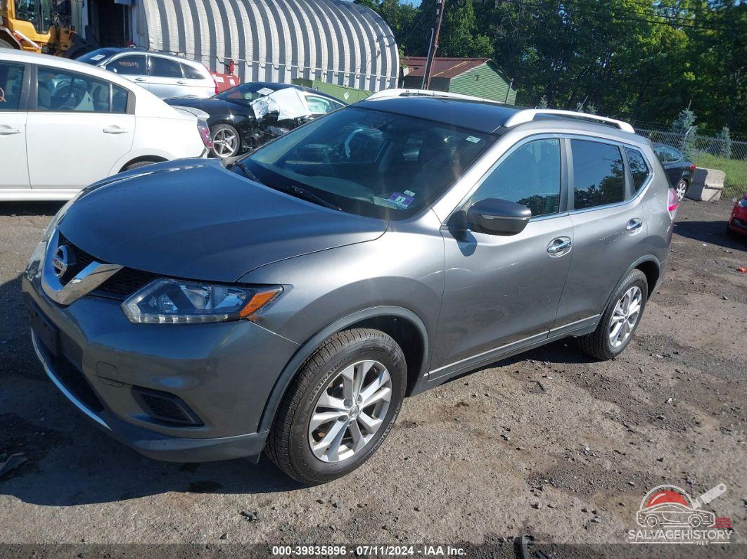 KNMAT2MV6FP533287 2015 NISSAN ROGUE photo no. 2