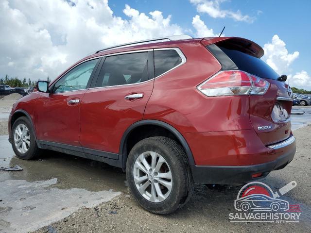 KNMAT2MT0GP619162 2016 NISSAN ROGUE photo no. 2