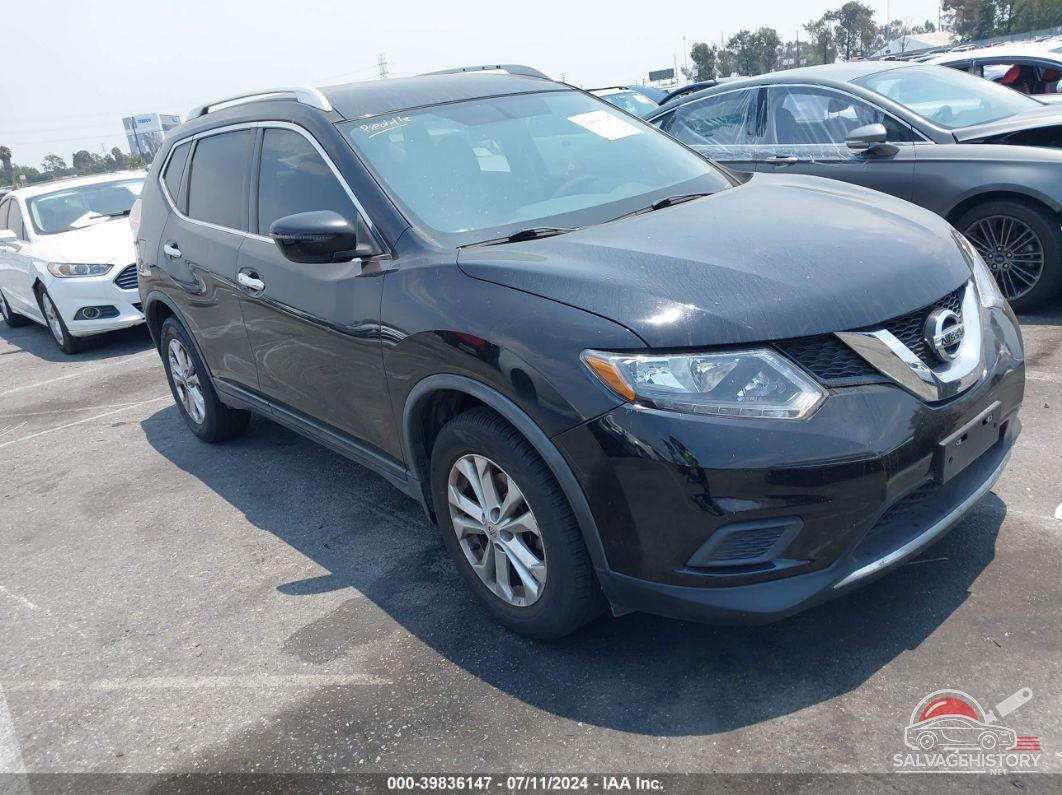 KNMAT2MT2GP717819 2016 NISSAN ROGUE photo no. 2