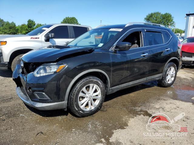 KNMAT2MTXGP701738 2016 NISSAN ROGUE photo no. 1