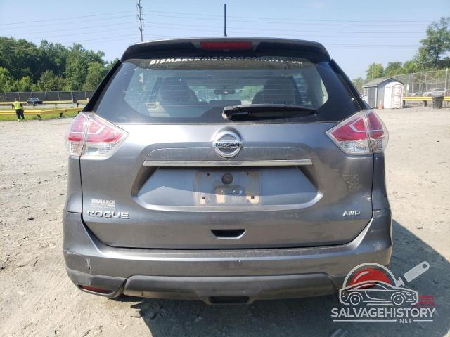 KNMAT2MV5GP597922 2016 NISSAN ROGUE photo no. 6