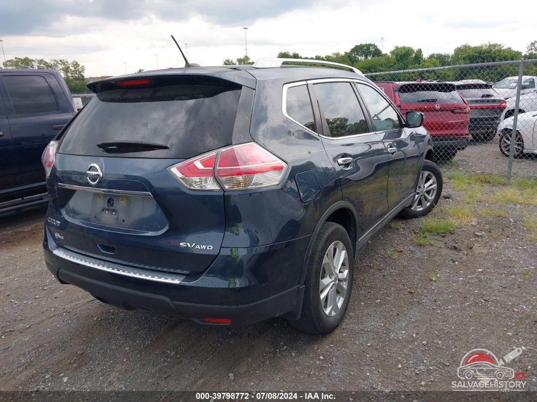 KNMAT2MV5GP693520 2016 NISSAN ROGUE photo no. 4