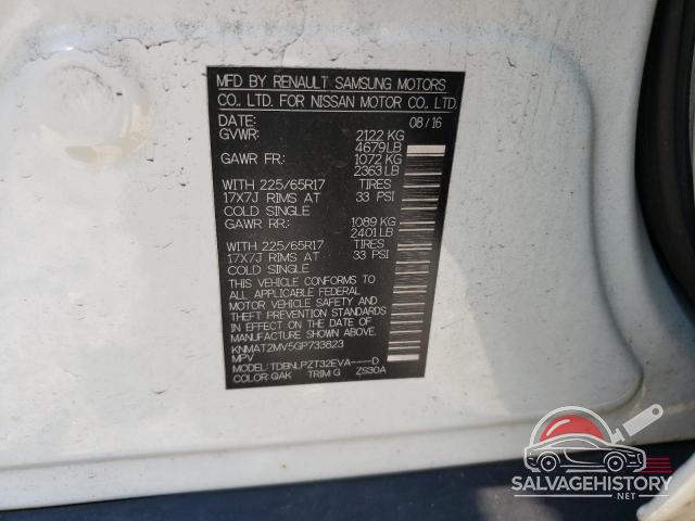 KNMAT2MV5GP733823 2016 NISSAN ROGUE photo no. 13