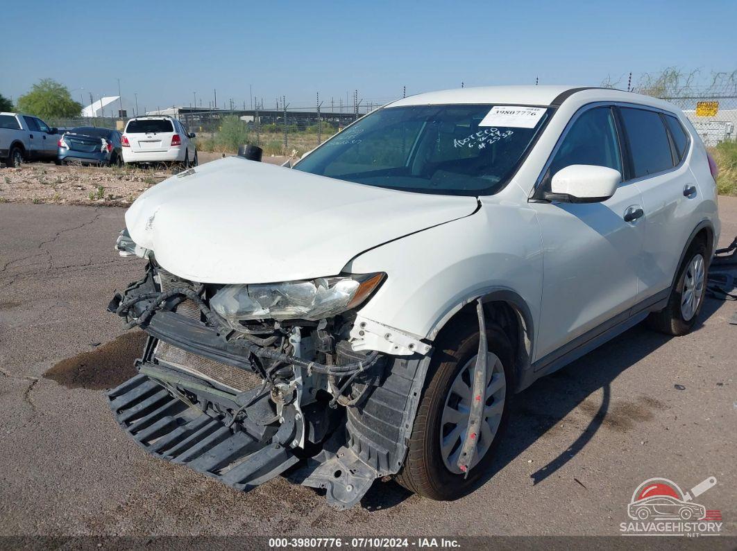 5N1AT2MT7HC790124 2017 NISSAN ROGUE photo no. 2