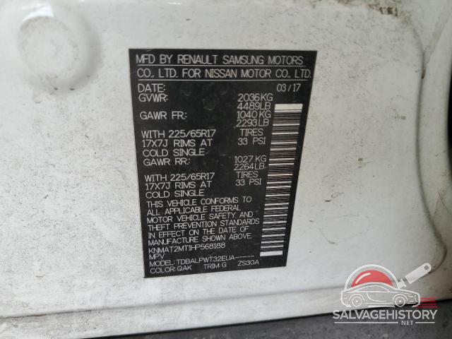 KNMAT2MT1HP568188 2017 NISSAN ROGUE photo no. 14
