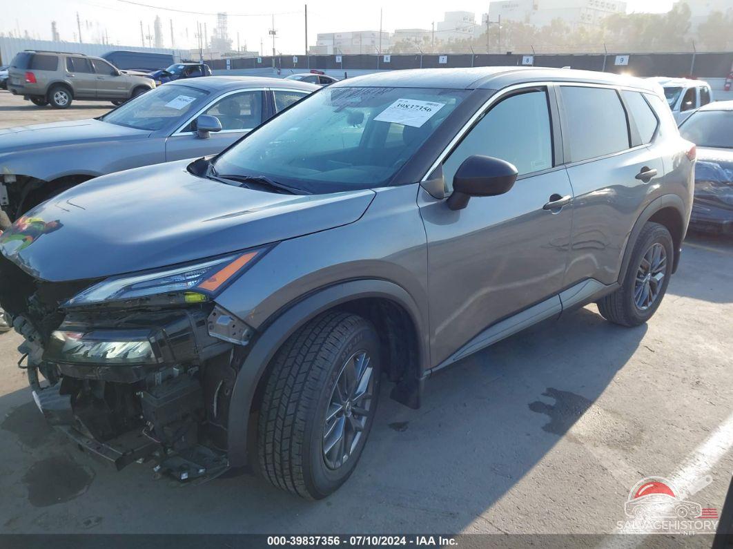 5N1AT3AAXMC826794 2021 NISSAN ROGUE photo no. 2