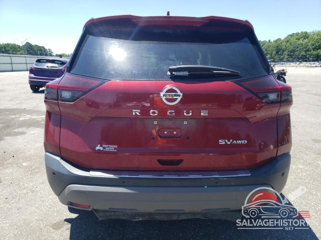 5N1AT3BB8MC797402 2021 NISSAN ROGUE photo no. 6