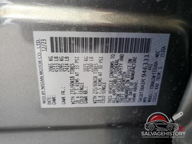 5N1BT3BA1PC946331 2023 NISSAN ROGUE photo no. 14