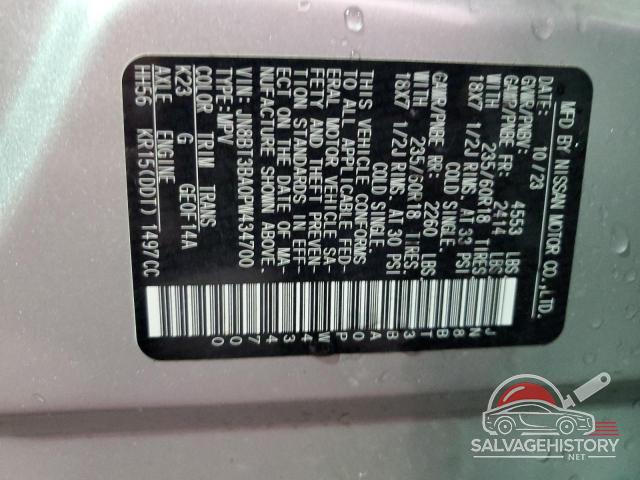 JN8BT3BA0PW434700 2023 NISSAN ROGUE photo no. 13