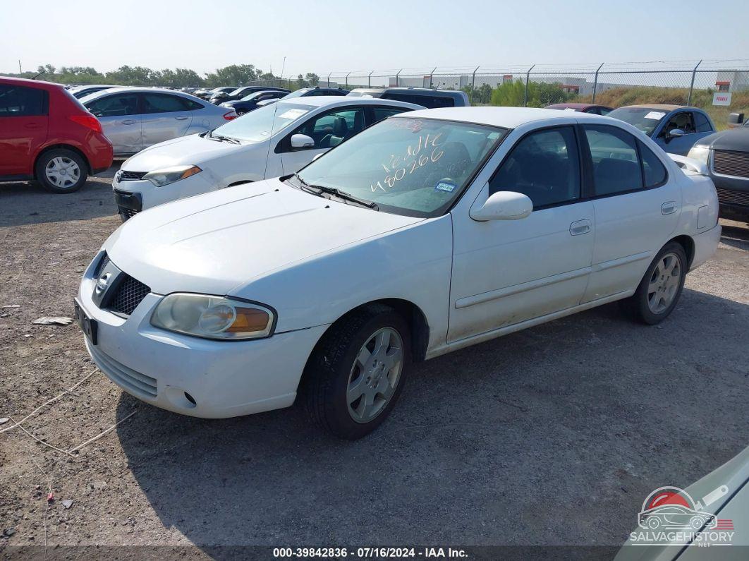 3N1CB51D76L480266 2006 NISSAN SENTRA photo no. 2